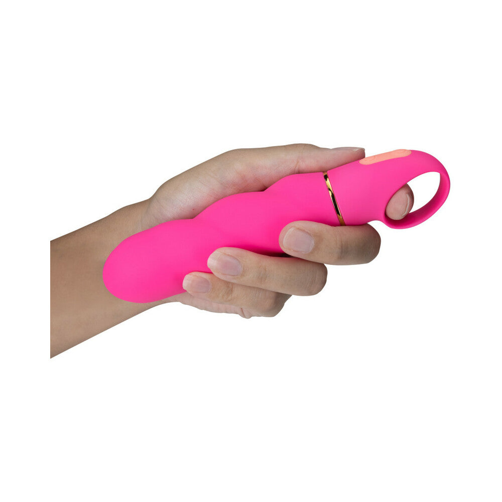 Aria Amazing AF Silicone Vibrator Fuchsia - Fantasies Boutique
