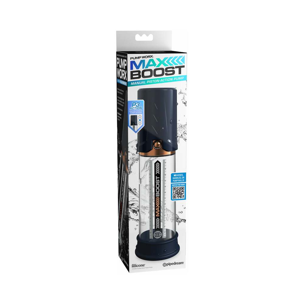 Pump Worx Max Boost Blue - Fantasies Boutique