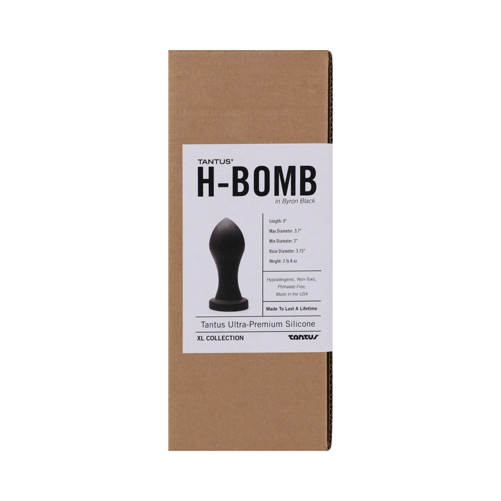 Tantus H-Bomb Dildo Onyx (Box) - Fantasies Boutique