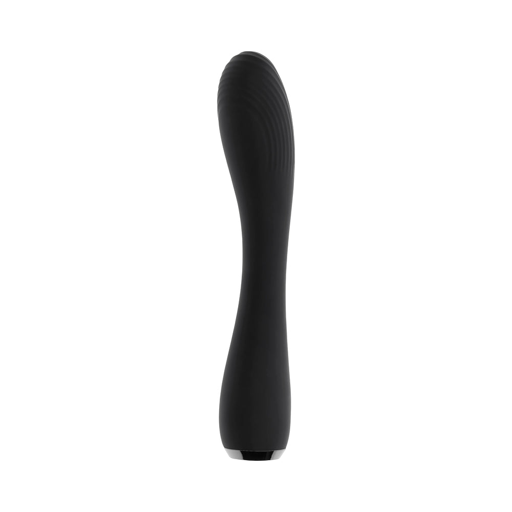 Selopa Midnight Magic Rechargeable Vibrator Silicone Black - Fantasies Boutique