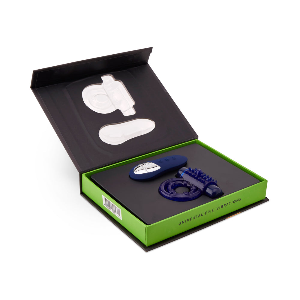 Nu Sensuelle Endure Remote Control Couple's Ring Blue - Fantasies Boutique