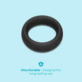 b-Vibe Snug Ring 40mm Snug Fit Silicone C-Ring Black