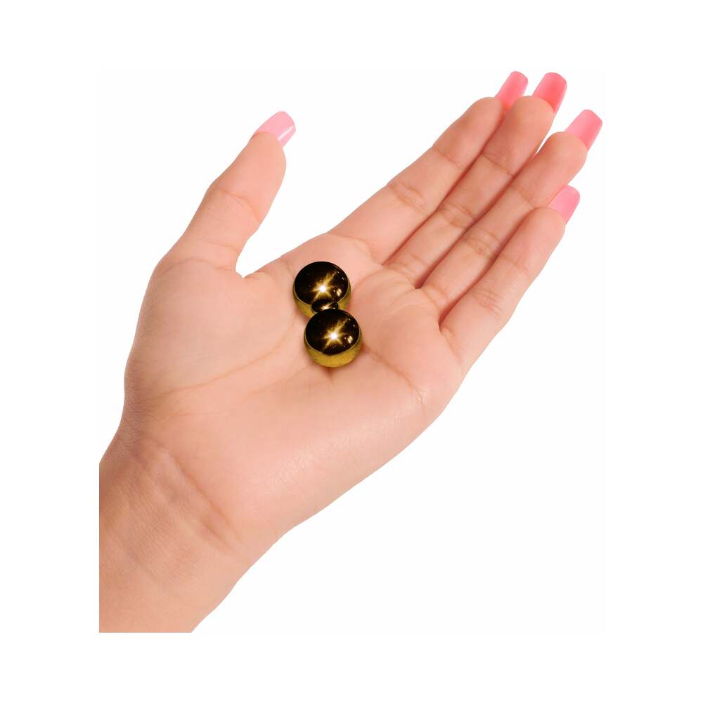 Pipedream Fetish Fantasy Gold Ben Wa Balls Gold - Fantasies Boutique