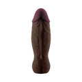 Shaft Bullet Rechargeable Realistic Silicone Mini Vibrator Mahogany - Fantasies Boutique