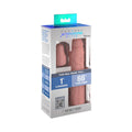 Fantasy X-tensions Elite 7 in. Silicone Sleeve with 1 in. Extender Beige - Fantasies Boutique