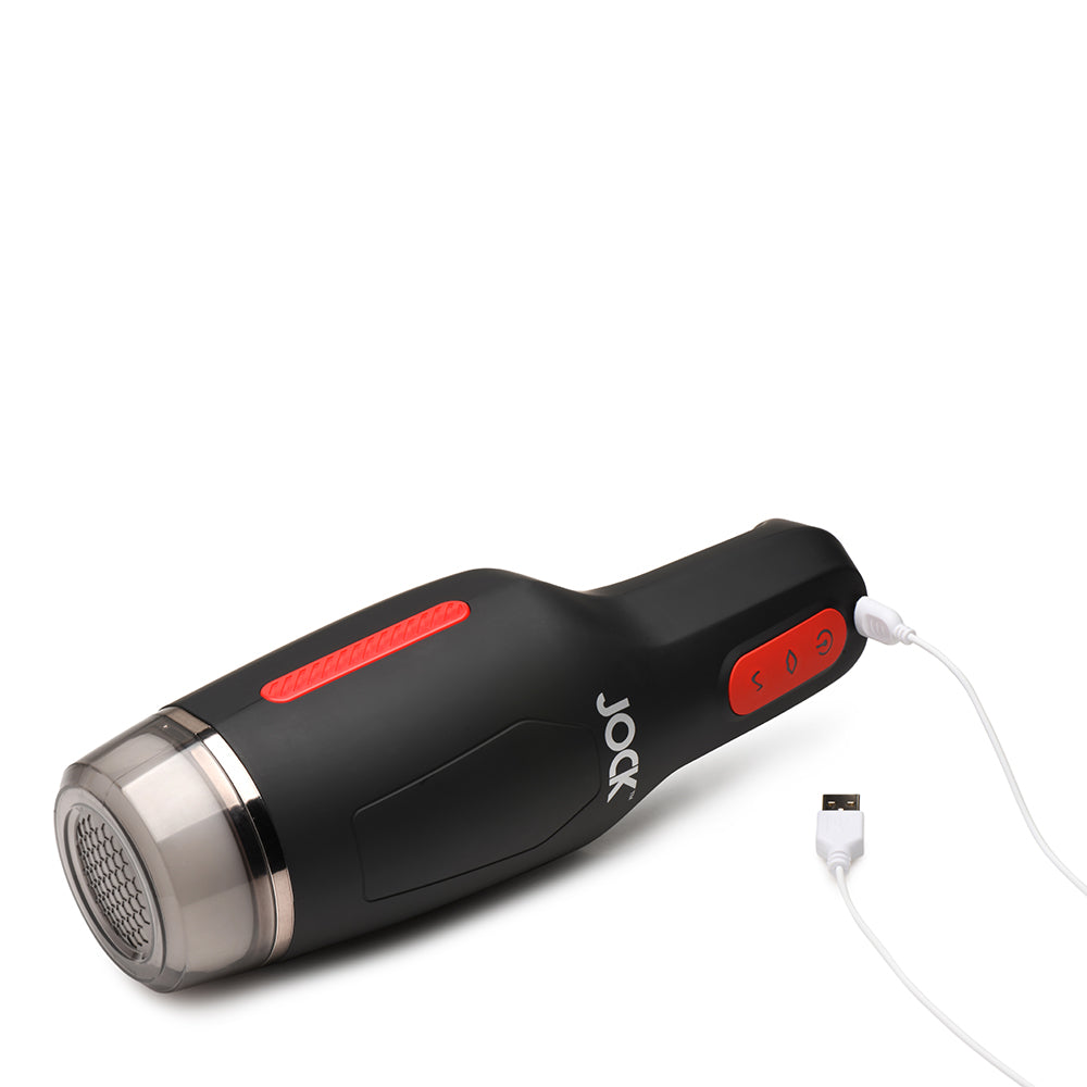 Jock 15X Sucking & Vibrating Masturbator - Fantasies Boutique