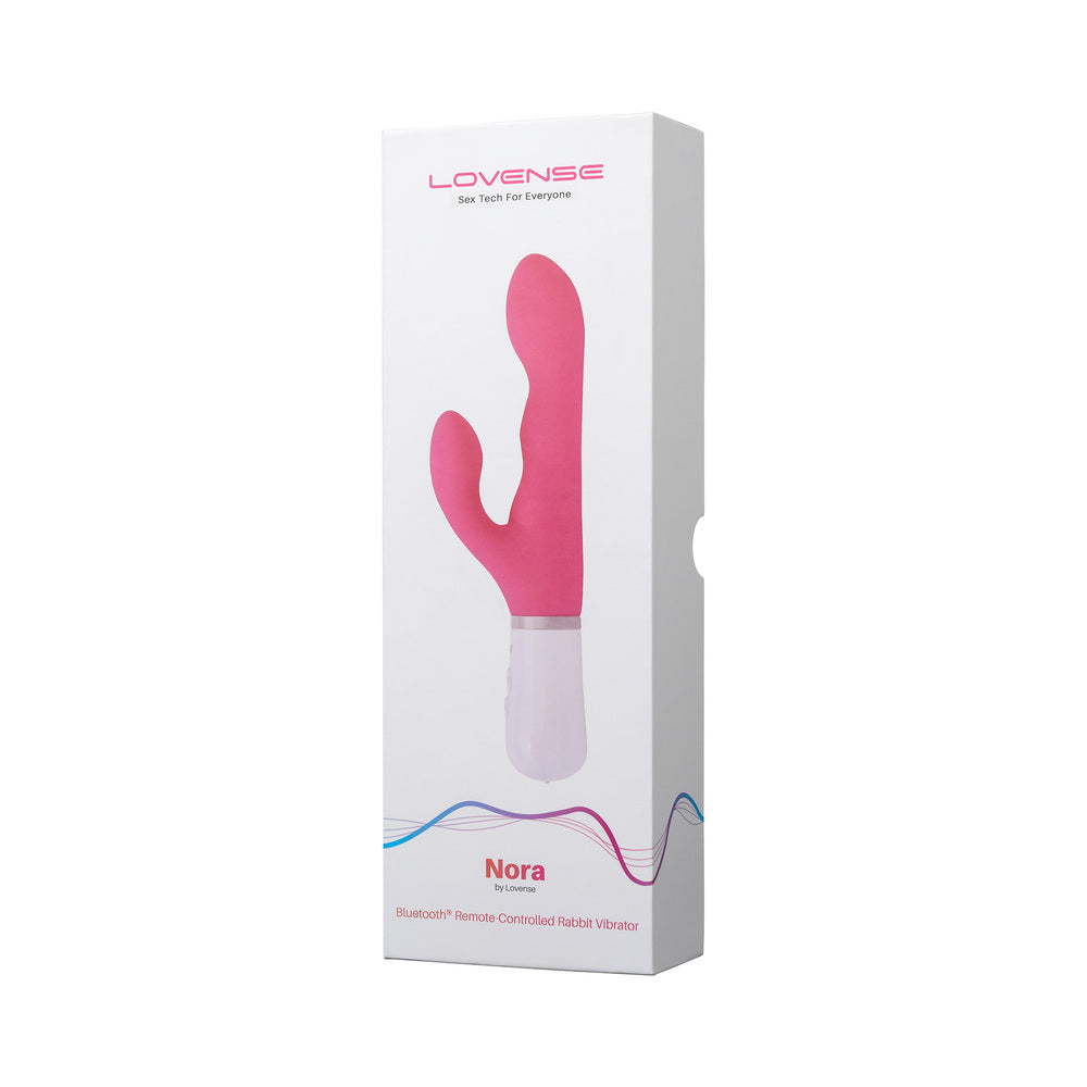 Lovense Nora Bluetooth Remote-Controlled Long-Distance Rabbit Vibrator - Fantasies Boutique