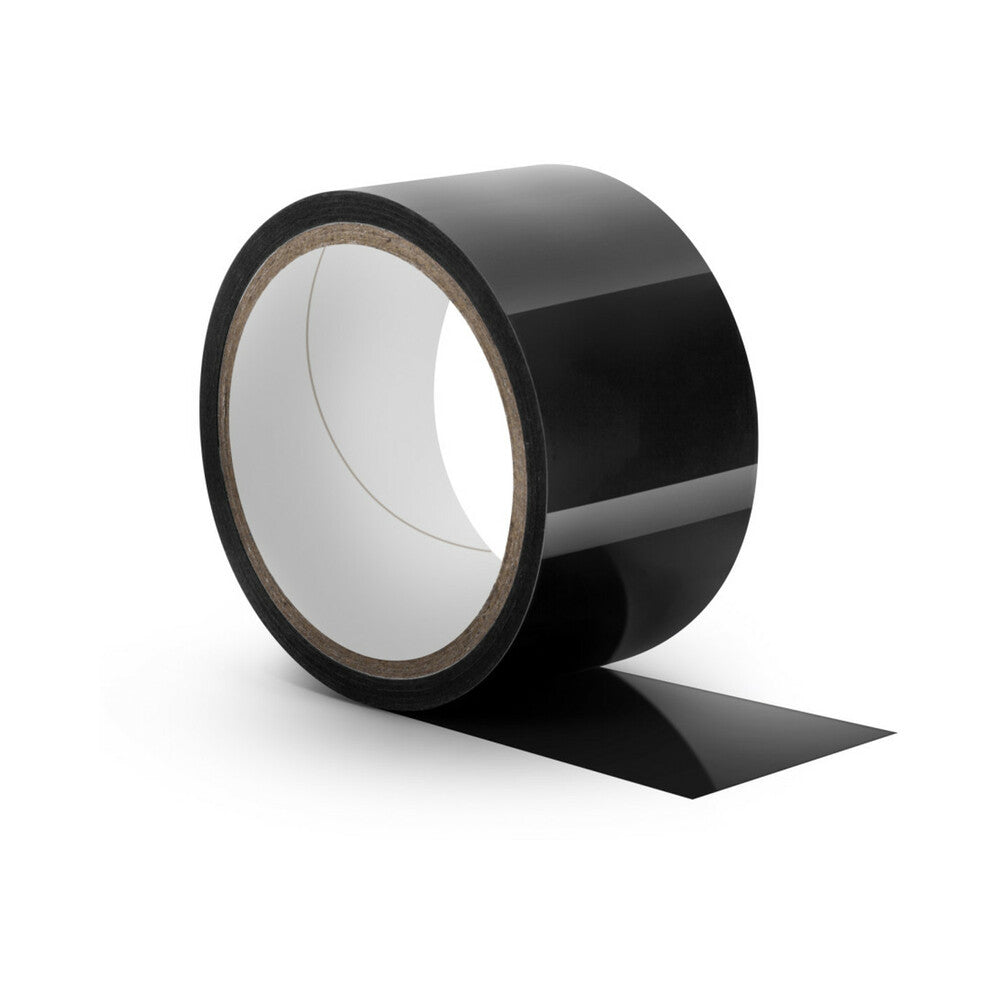 Blush Temptasia Bondage Tape 60 ft. / 18 m Black - Fantasies Boutique