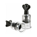 Fetish Fantasy Series Limited Edition Super Suckers Clear/Black - Fantasies Boutique