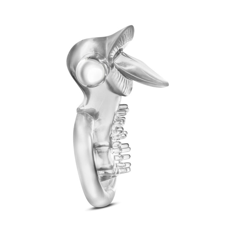 Stay Hard 10 Function Vibrating Tongue Ring Clear