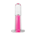 Gender X Pink Paradise Rechargeable Remote-Controlled Vibrating Curved Anal Plug Clear/Pink - Fantasies Boutique