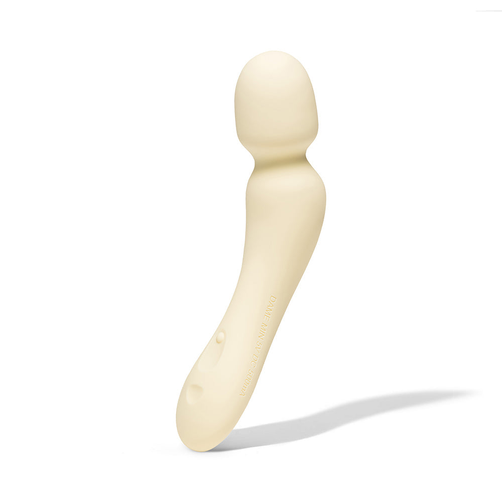 Dame Min Mini Wand Vibrator Butter