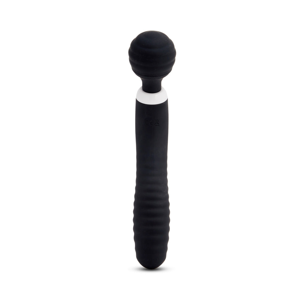 Nu Sensuelle Lolly Nubii Double-Ended Flexible Wand Black - Fantasies Boutique