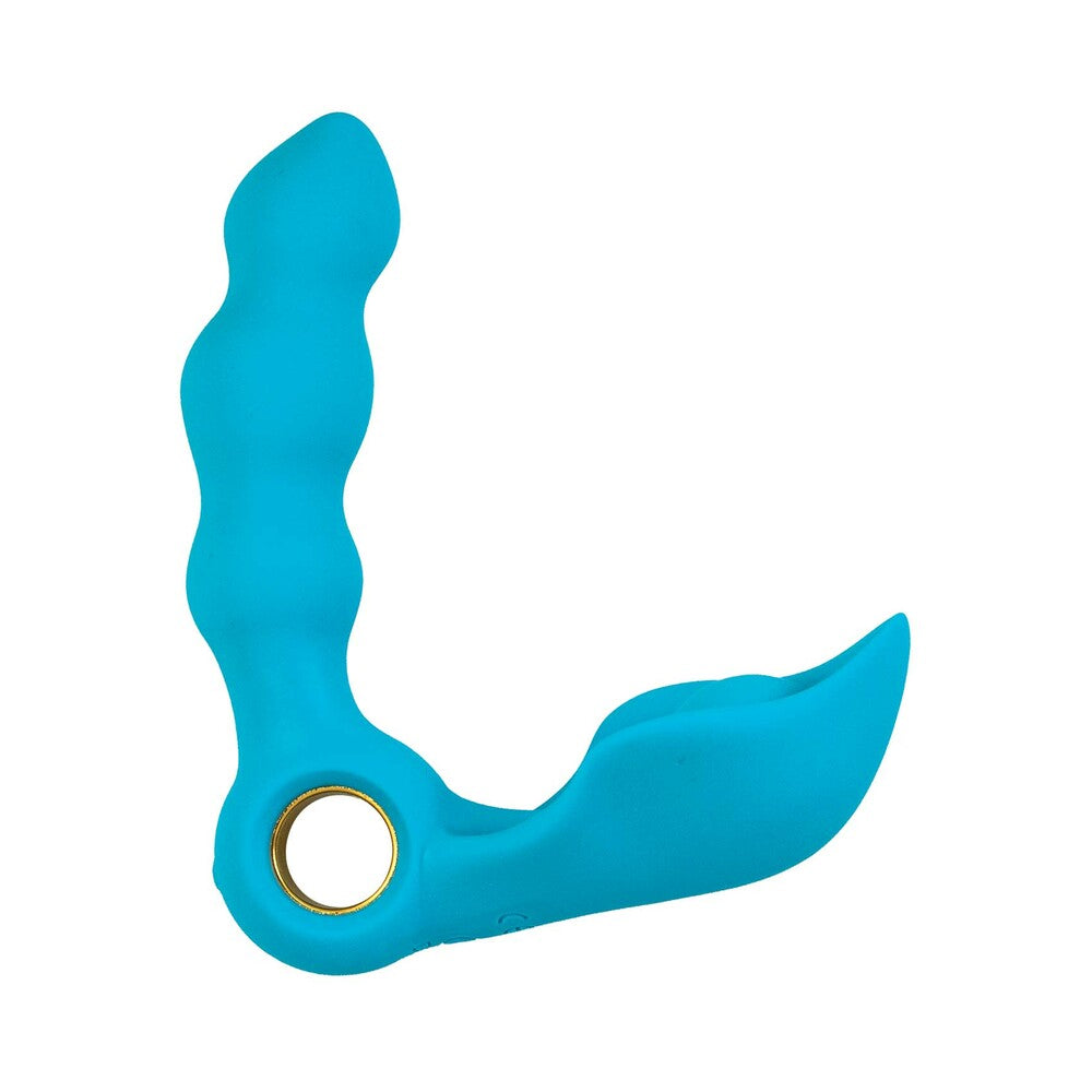 Princess Euphora Dual Stimulator Silicone Blue - Fantasies Boutique
