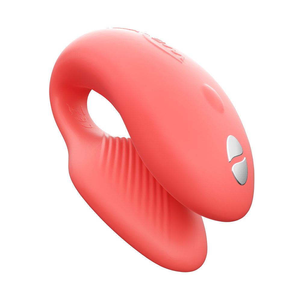 We-Vibe Chorus Rechargeable Remote-Controlled Silicone Couples Vibrator Crave Coral - Fantasies Boutique