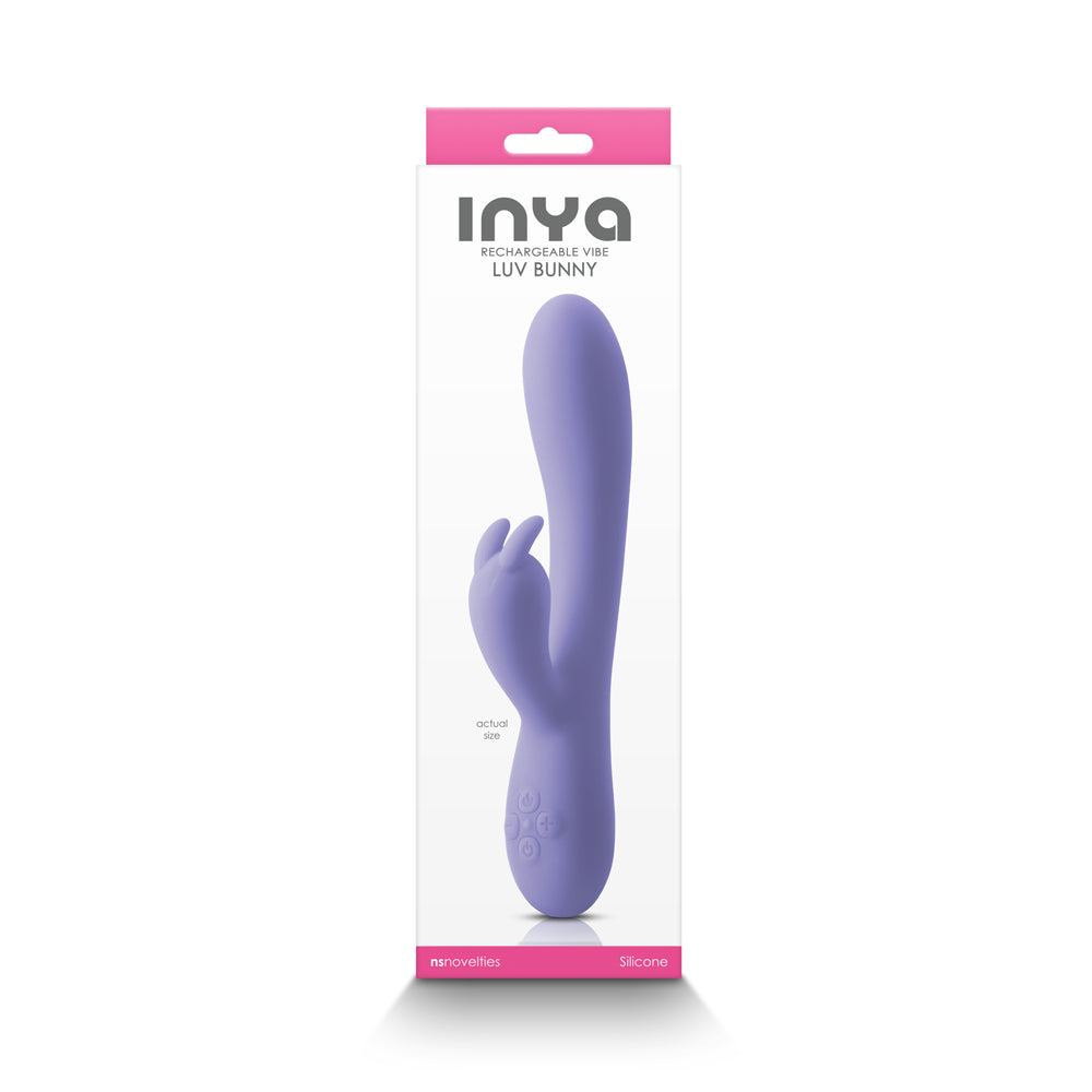 INYA Luv Bunny Rechargeable Vibe Purple - Fantasies Boutique