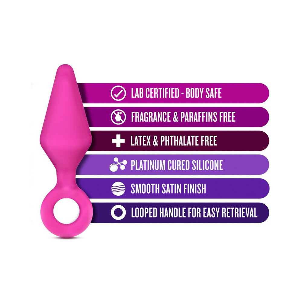 Blush Luxe Candy Rimmer Small Silicone Anal Plug Pink - Fantasies Boutique