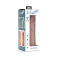 Curve Toys Jock Dual Density 8 in. Silicone Dildo with Suction Cup Light - Fantasies Boutique