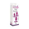 Gossip Rump Rockers 3-Piece Silicone Anal Plug Training Set Magenta - Fantasies Boutique