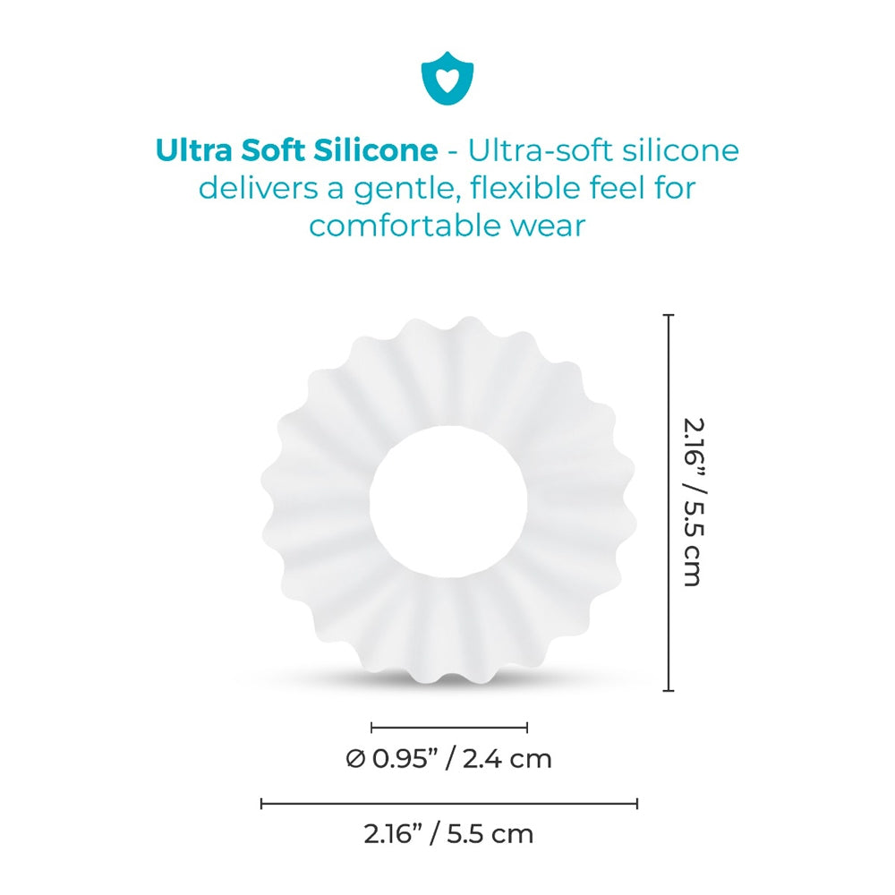 b-Vibe Flex Ring Ripple Ultra Soft Silicone C-Ring