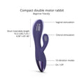 Love to Love Funky Bunny Baby Rabbit Vibrator Midnight Indigo - Fantasies Boutique