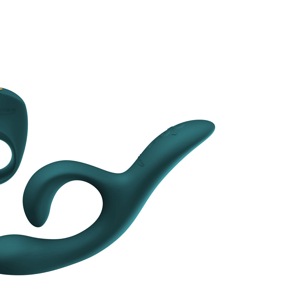 We-Vibe Date Night Special Edition Couple's Vibrator Set (Nova 2 & Pivot) Green Velvet - Fantasies Boutique