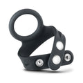 Performance VS7 Silicone Cock & Ball Strap Large Black - Fantasies Boutique