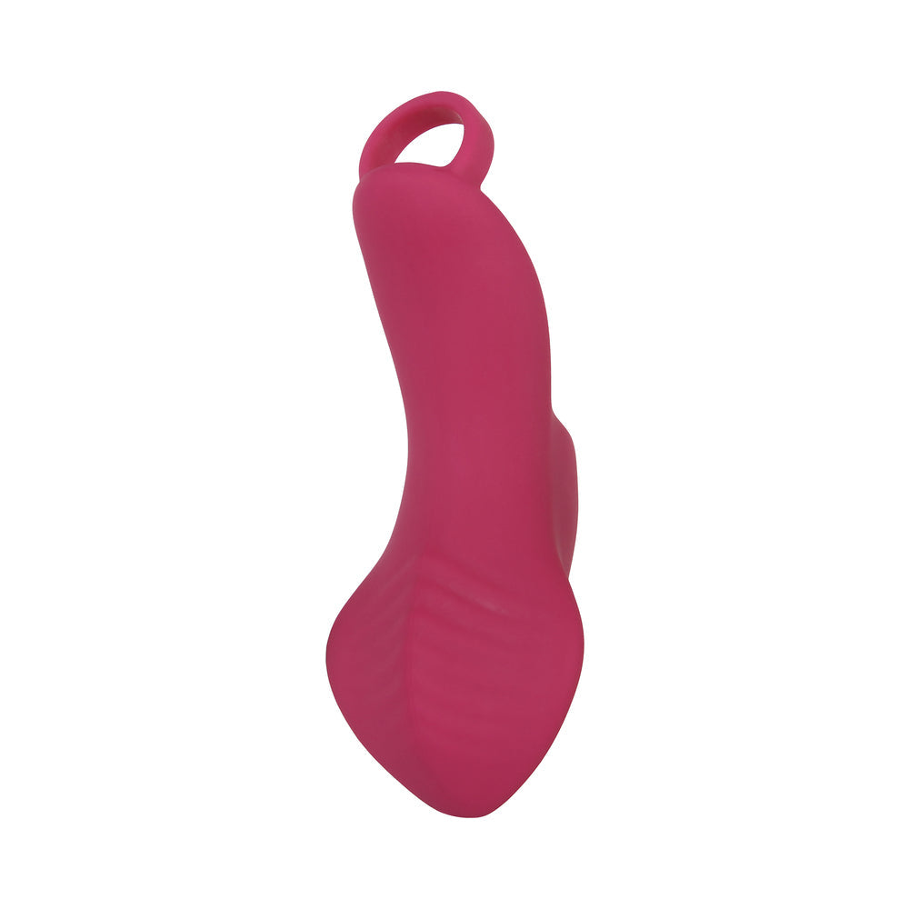 Evolved Frisky Finger Rechargeable Silicone Finger Vibrator Burgundy - Fantasies Boutique