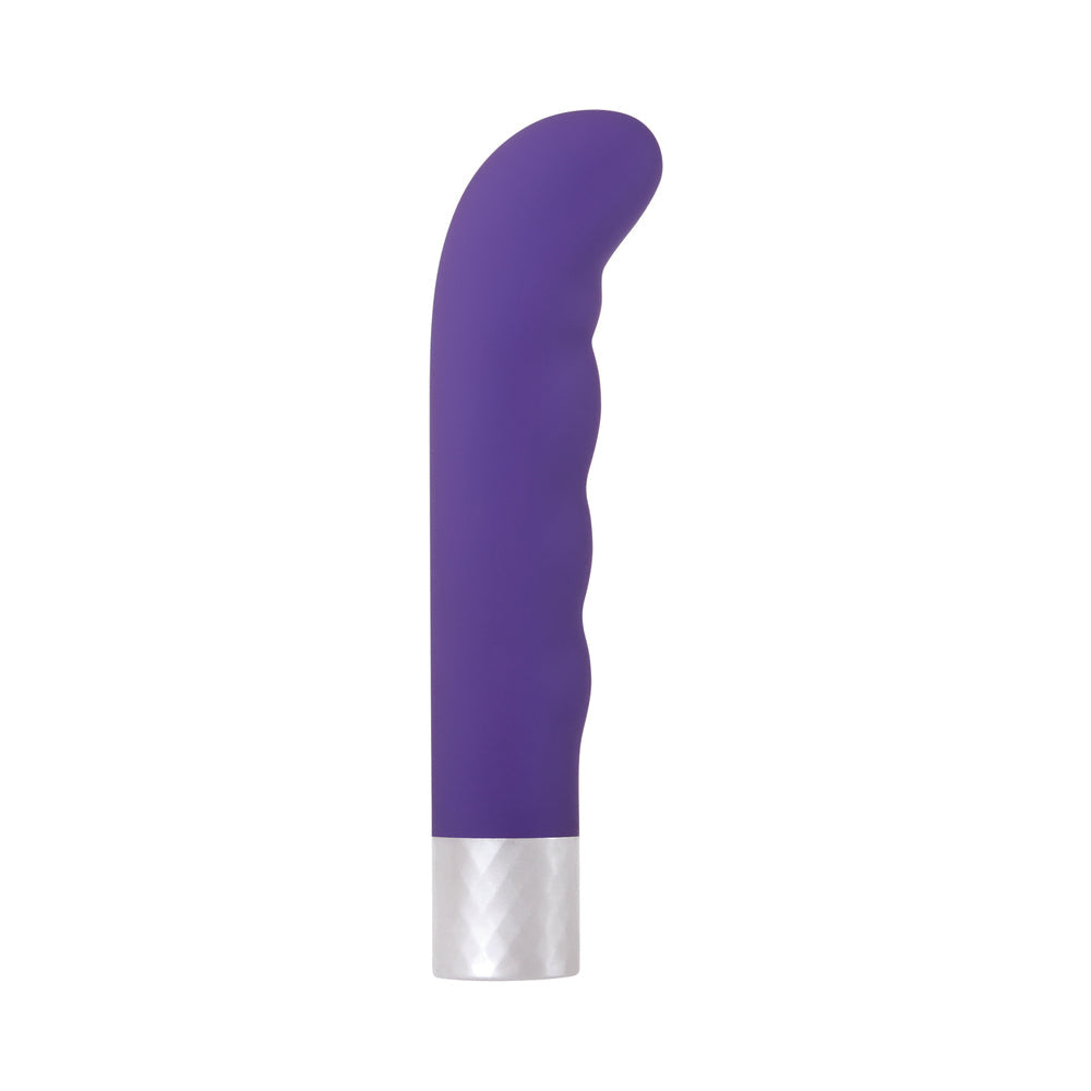 Evolved Spark Rechargeable G-Spot Vibrator Purple - Fantasies Boutique