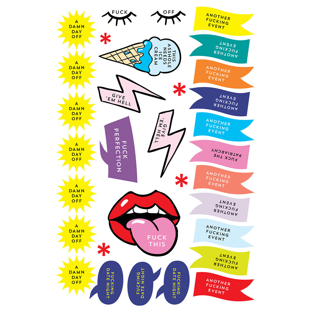 Fucking Planner Stickers