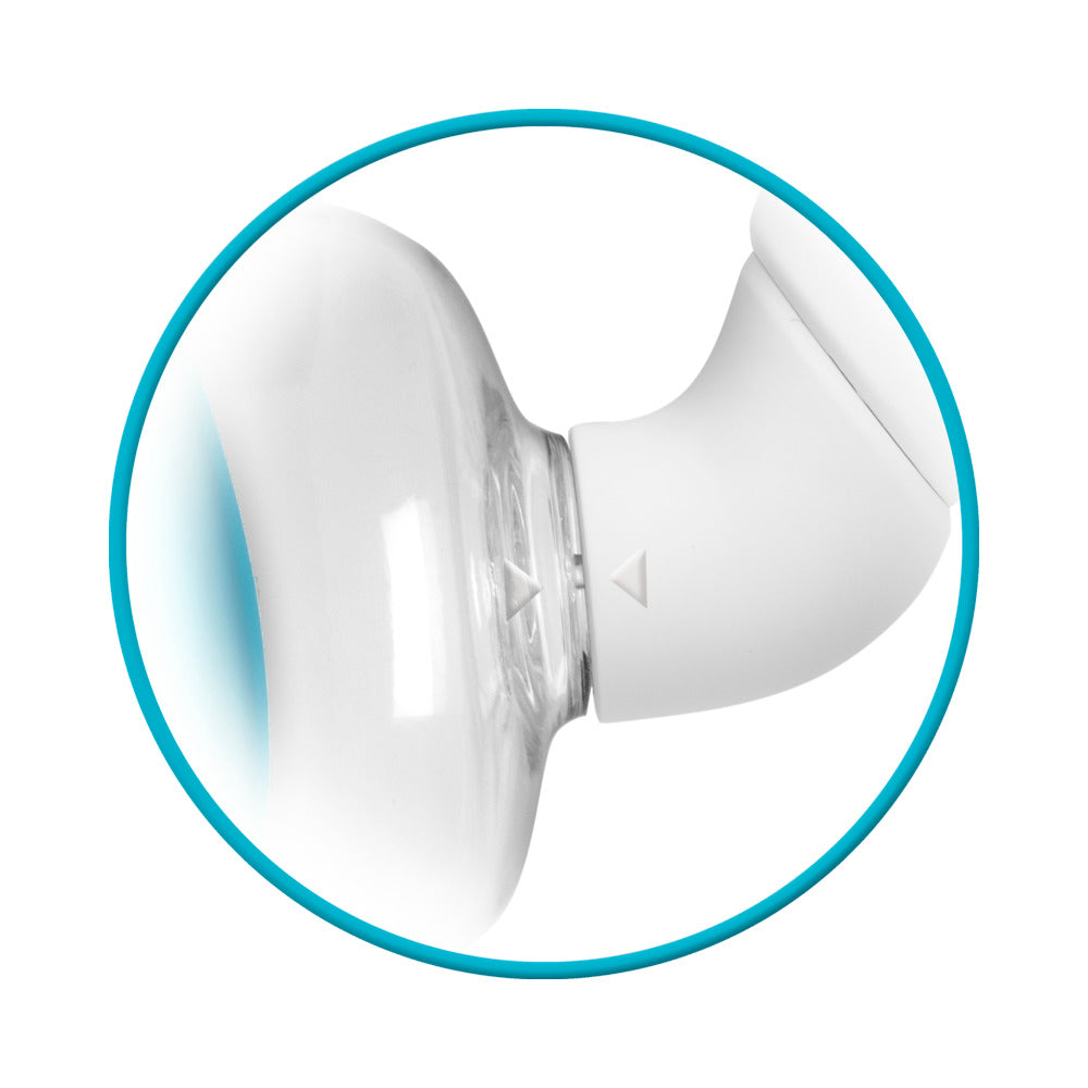 Bloom - Intimate Body Pump - Automatic - Vibrating - Rechargeable Blue/White - Fantasies Boutique