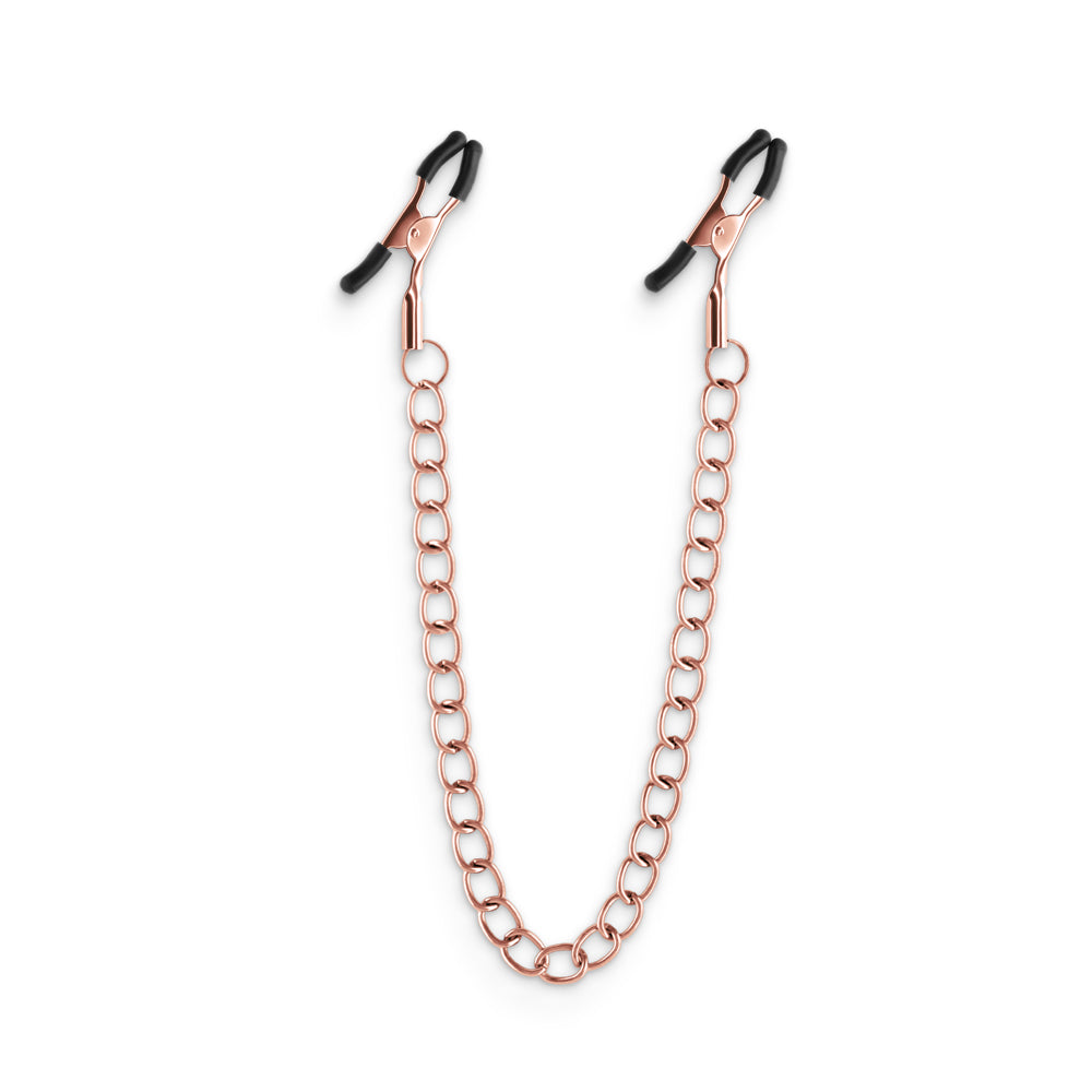 Bound Nipple Clamps DC2 Rose Gold - Fantasies Boutique