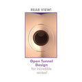 Pipedream Anal Fantasy Elite Collection Mega Anal Gaper Glass Tunnel Plug Clear - Fantasies Boutique