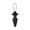 Evolved Plug & Play Rechargeable Remote-Controlled Vibrating Silicone Anal Plug Black - Fantasies Boutique