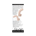 Evolved Real Supple Poseable 9.5 in. Realistic Dildo With Balls Beige - Fantasies Boutique