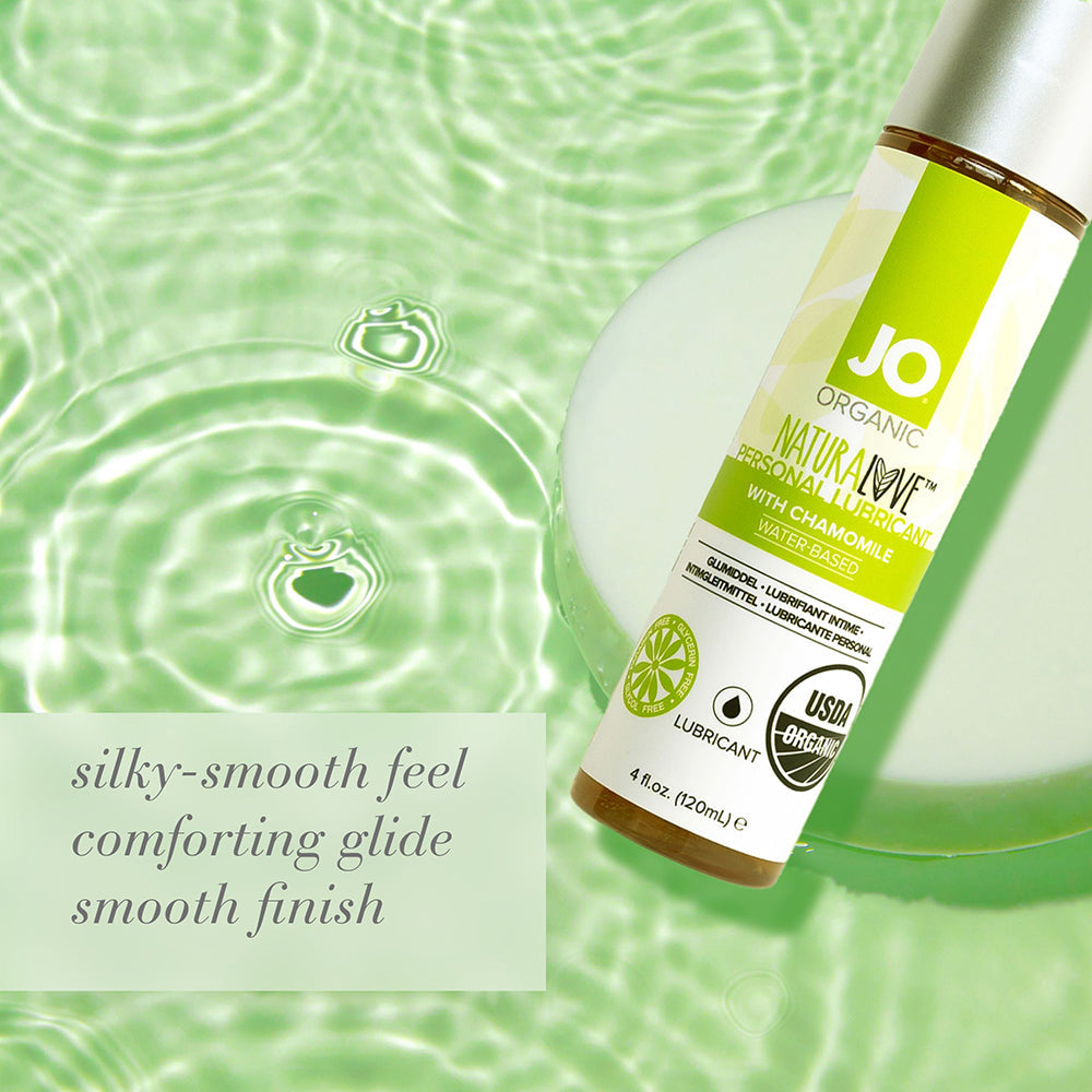 JO NaturaLove USDA Organic Water-Based Lubricant 1 oz. - Fantasies Boutique
