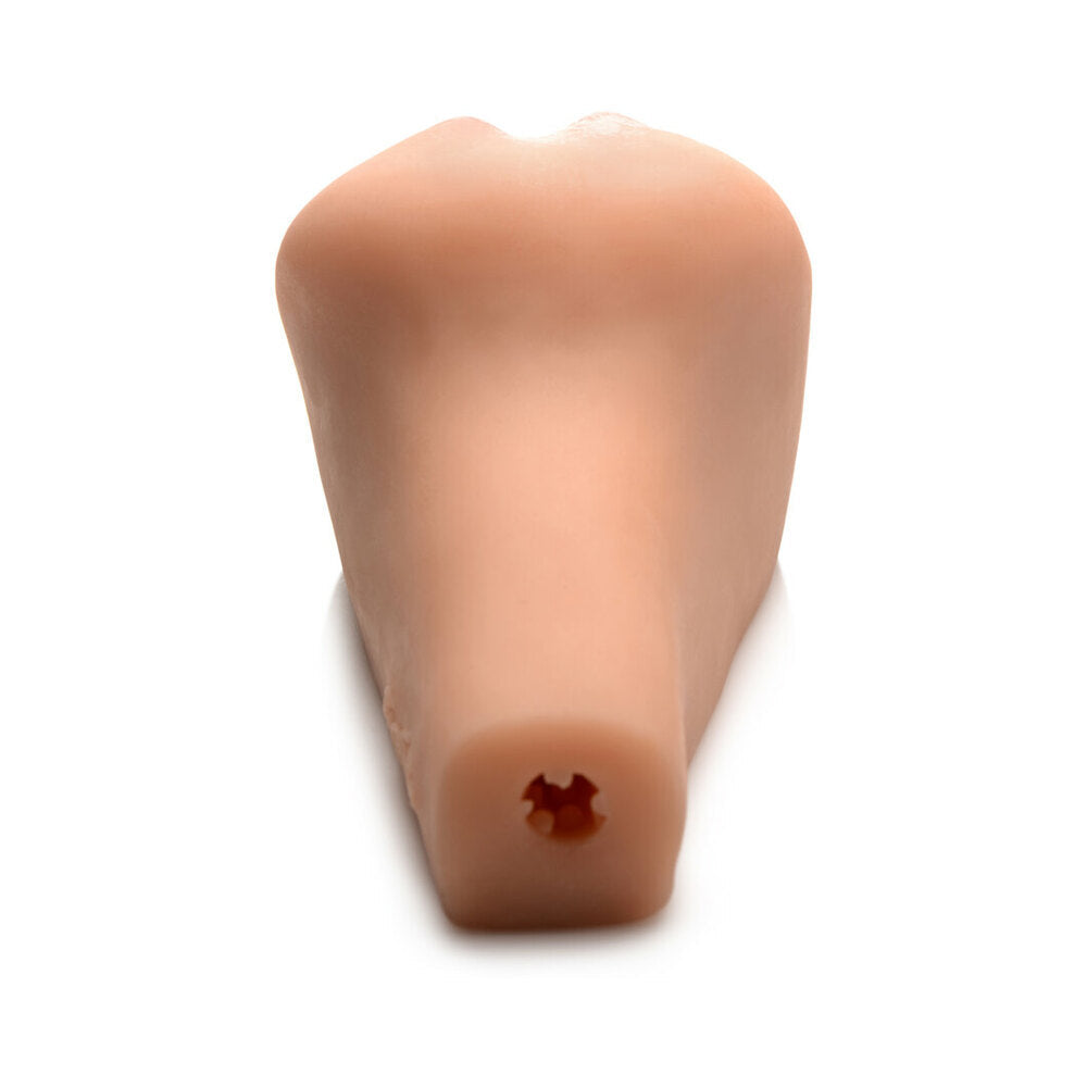 Curve Toys Mistress Juicy Emily Dual Entry Missionary Masturbator Light - Fantasies Boutique