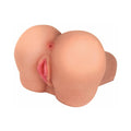 Curve Toys Mistress Perfect Fuck Brooke Doggy Style Vibrating Dual Entry Masturbator Beige - Fantasies Boutique