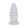 Crystal Jellies Anal Twist 6 in. Clear