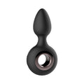 Gender Fluid Tremor Rechargeable Silicone Anal Rimmer Vibrating Plug Black - Fantasies Boutique