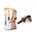 Dr. Skin 7 in. Hollow Strap On Black - Fantasies Boutique