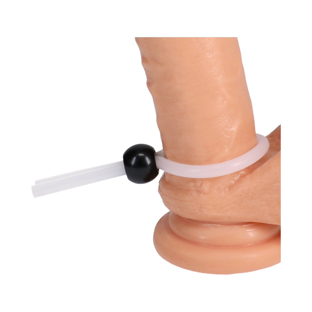 Rock Solid The  Lasso/Bolo  Single Lock Adjustable Translucent - Fantasies Boutique