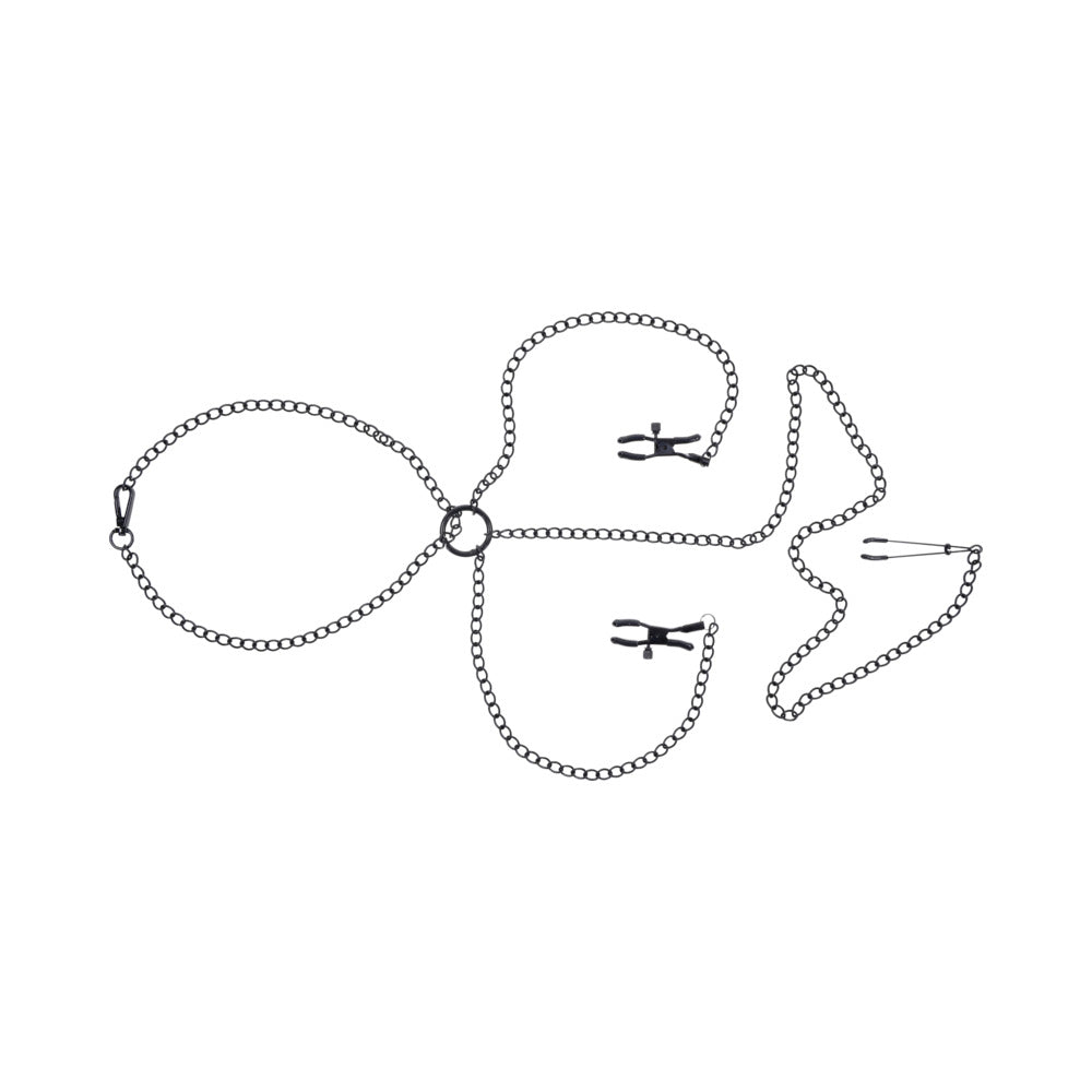 Sportsheets Saffron Nipple to Clit Set - Fantasies Boutique