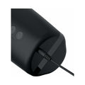 PDX Elite Motobator 2 Rechargeable Thrusting Vibrating Masturbator Clear/Black - Fantasies Boutique