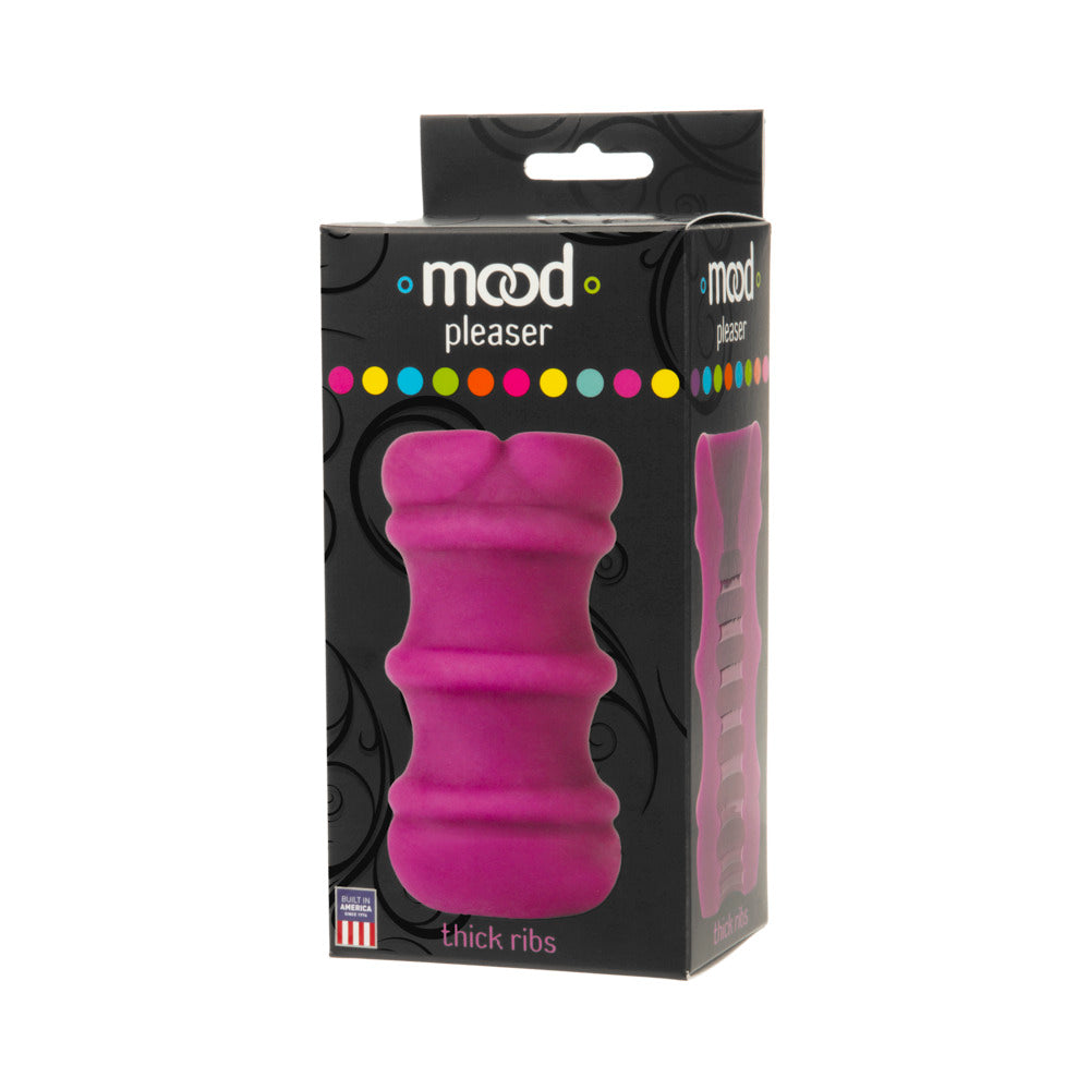 Mood - Pleaser UR3 - Thick Ribbed Purple - Fantasies Boutique