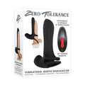 Zero Tolerance Vibrating Girth Enhancer Remote-Controlled Silicone Sheath Black - Fantasies Boutique