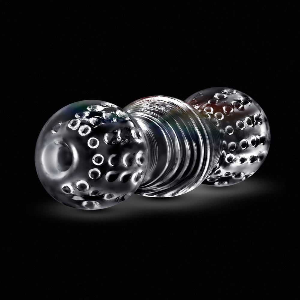RIZE! Feelz Multi-Chambered Stroker Clear - Fantasies Boutique