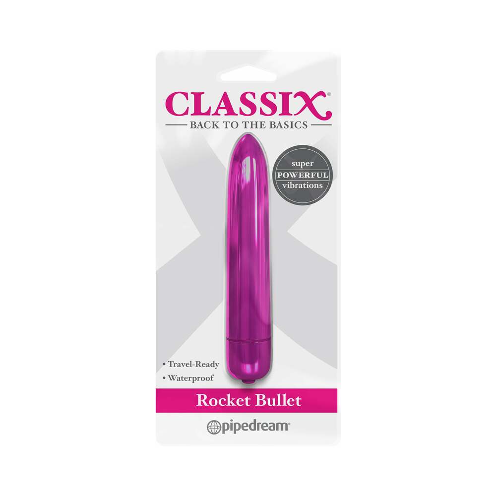 Pipedream Classix Rocket Bullet Vibrator Pink - Fantasies Boutique