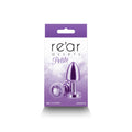 Rear Assets Petite Metal Anal Plug Purple - Fantasies Boutique