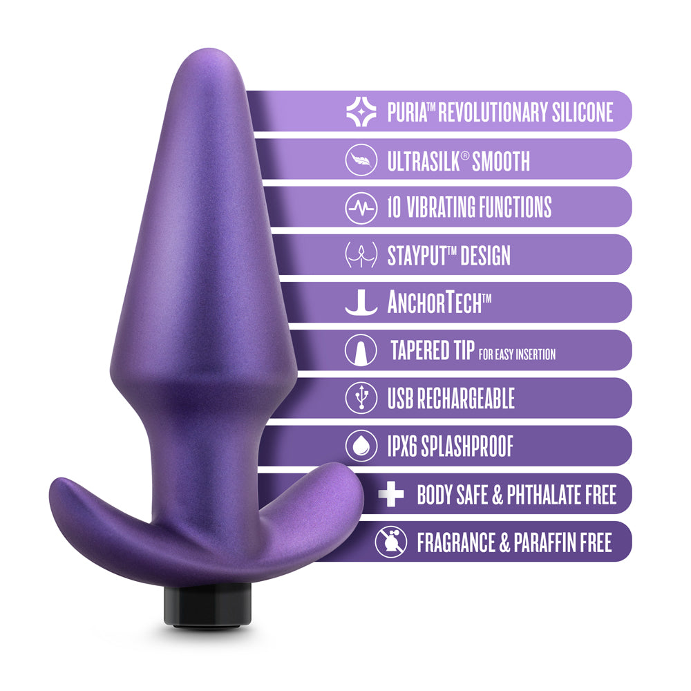 Anal Adventures Matrix Interstellar Plug Astro Violet - Fantasies Boutique